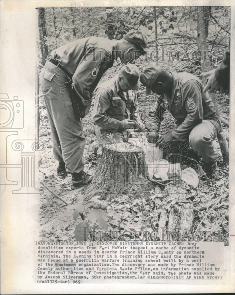 1965 Dynamite Minutemen Organization - Historic Images