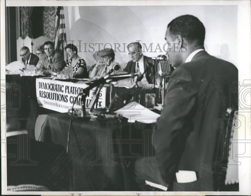 1956 Chicago Bureau Chicago Roy Wilkins - Historic Images