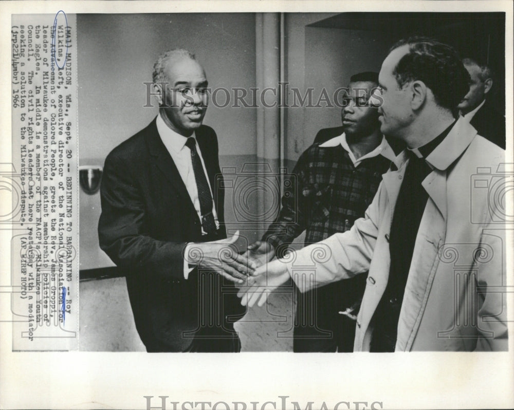 1966 Roy Wilkins executive director James - Historic Images