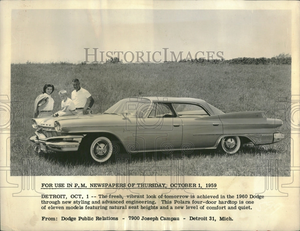 1959 Standard Size Dodges Car Automobile - Historic Images