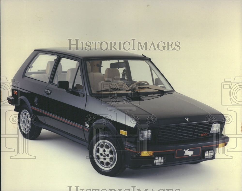 1985 Yugo front wheel drive import - Historic Images