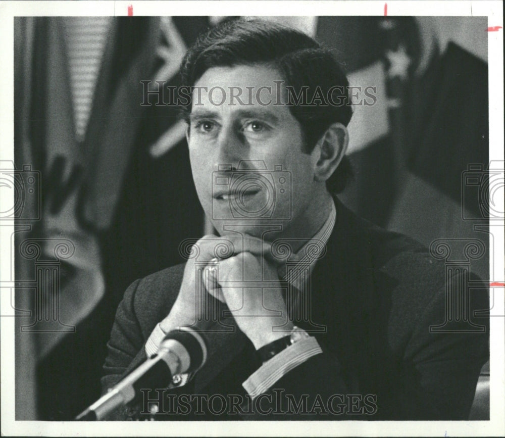 1982 Prince Charles on press - Historic Images