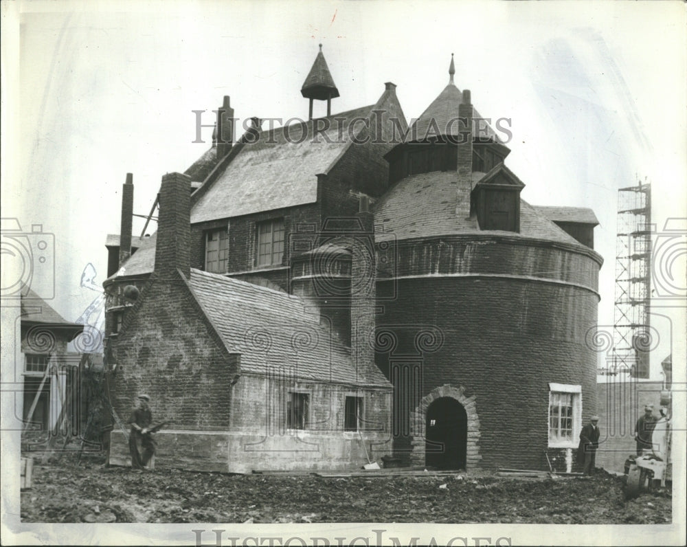 1933 Ancient Belgian Chateau - Historic Images