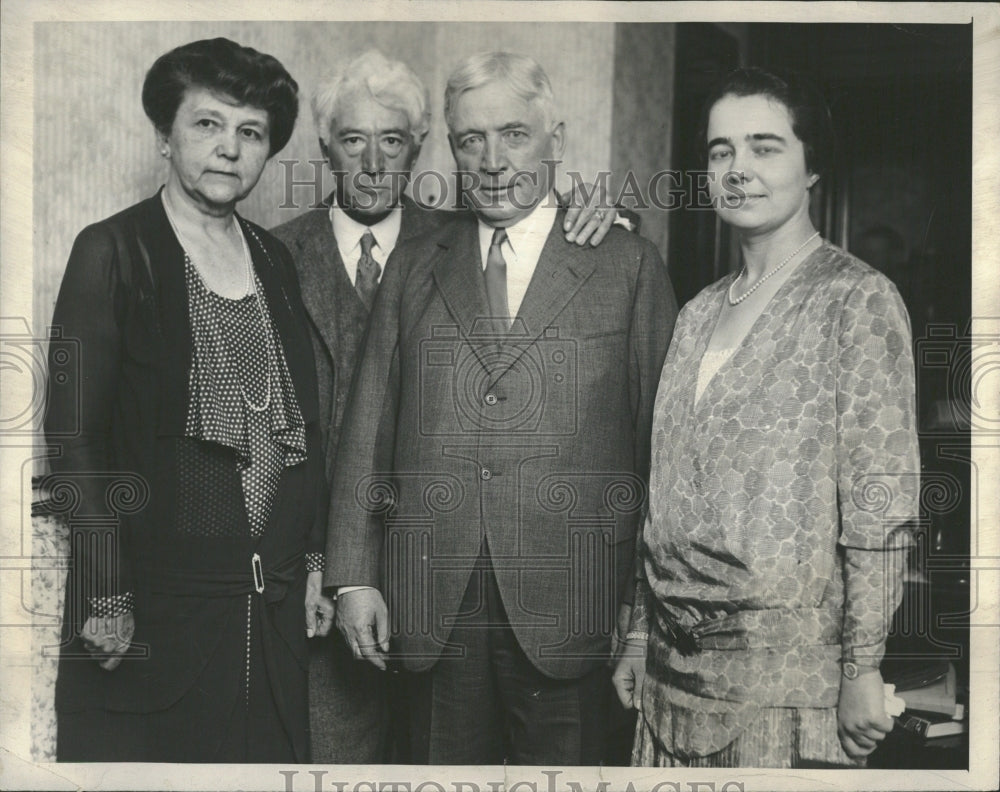 Judge K.M. Landes with the O&#39;Lowden Family - Historic Images