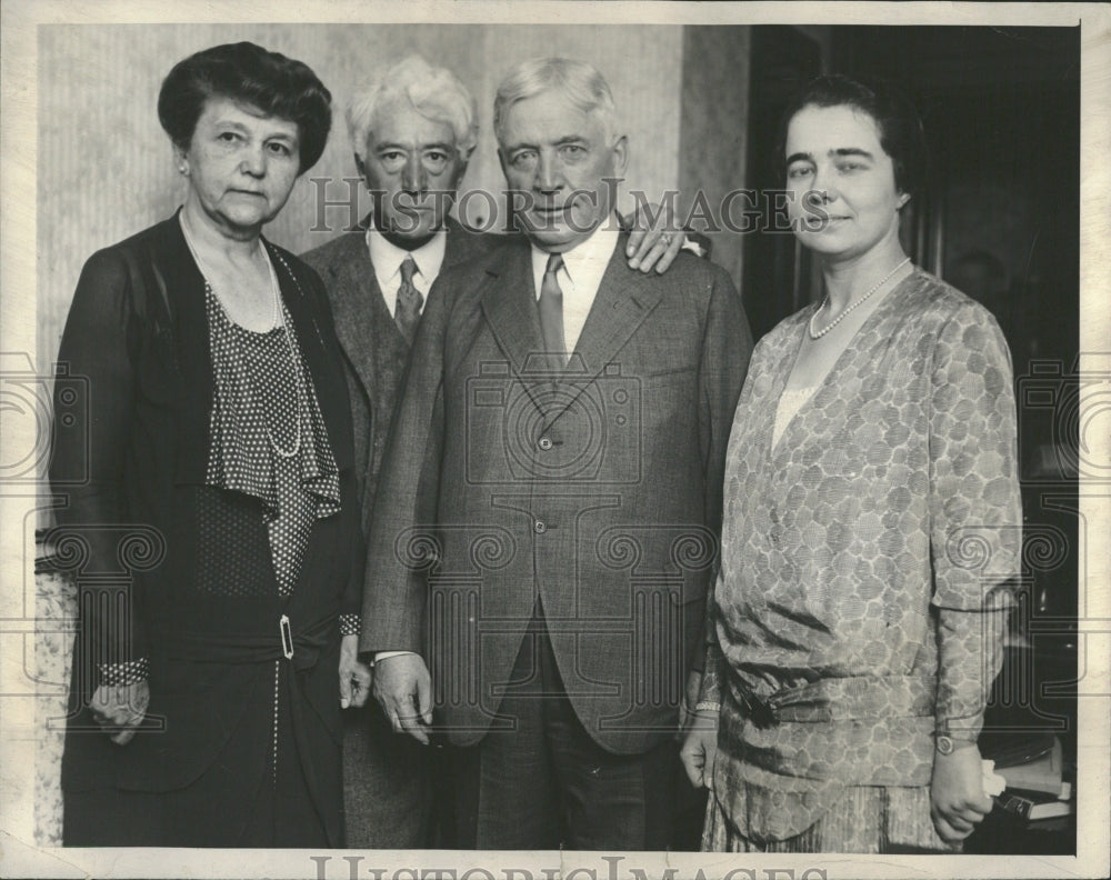 Judge K.M. Landes with the O'Lowden Family - Historic Images