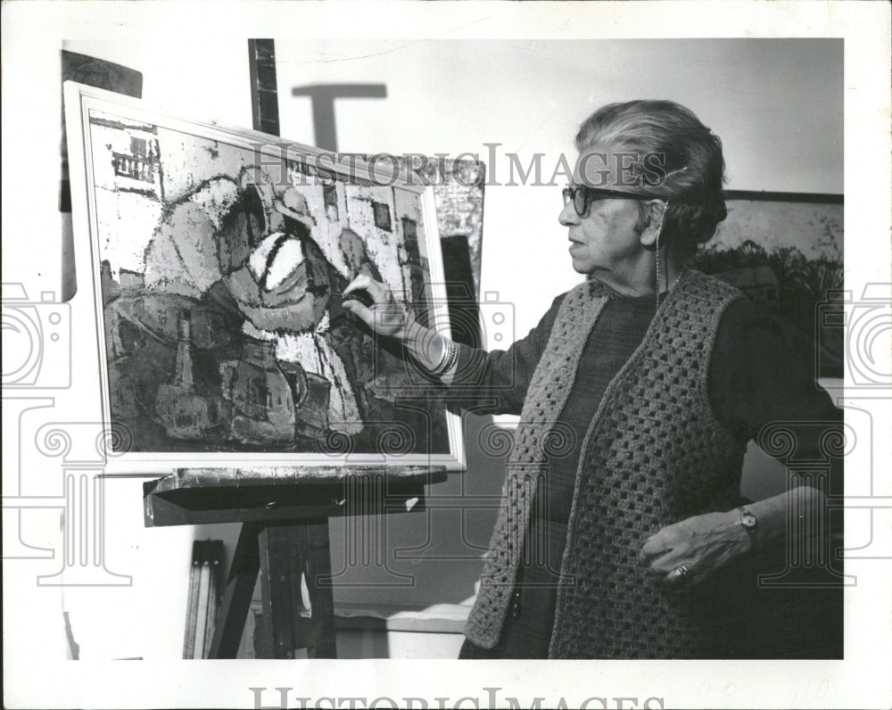 1972 Maria Lowenstein Prudential Plaza art - Historic Images