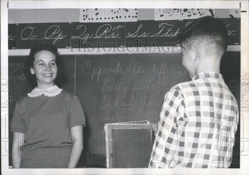 1959 Fledgling teacher pupil Student Ray - Historic Images