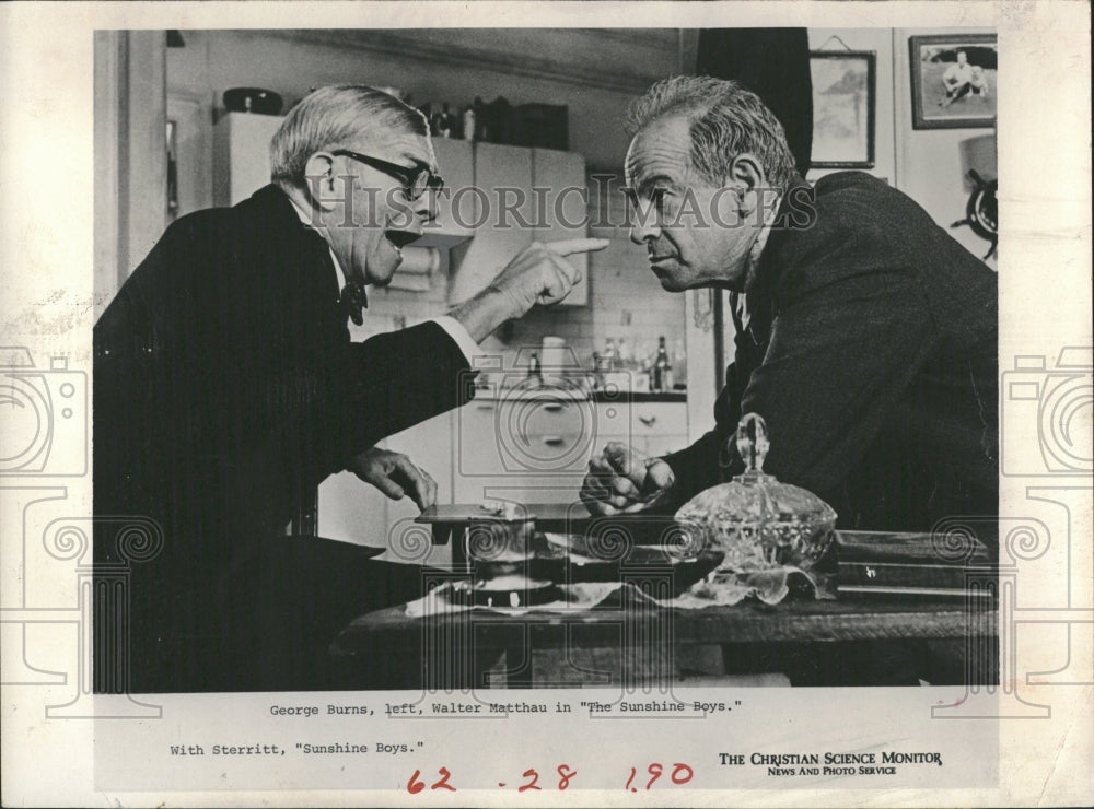 1976 George Burns Actor Writer Sunshine Boy - Historic Images