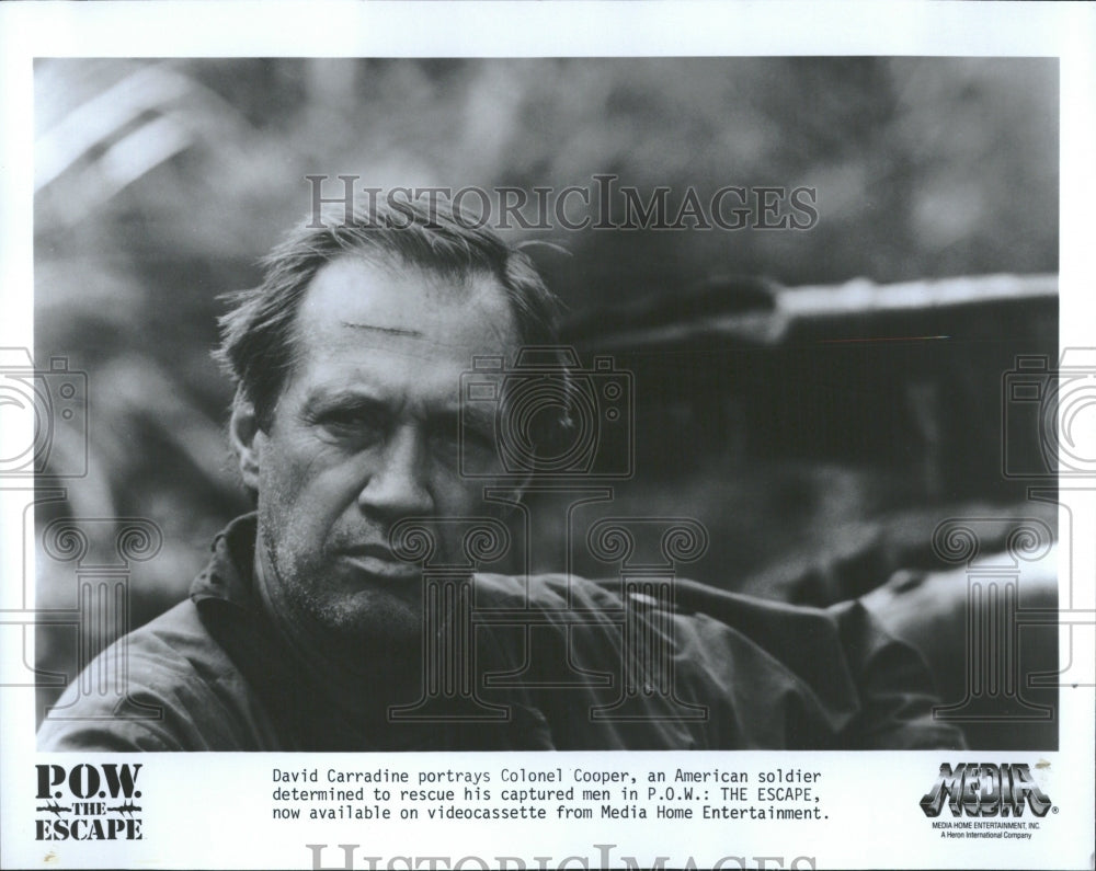 1986 David Carradine American actor Artist - Historic Images