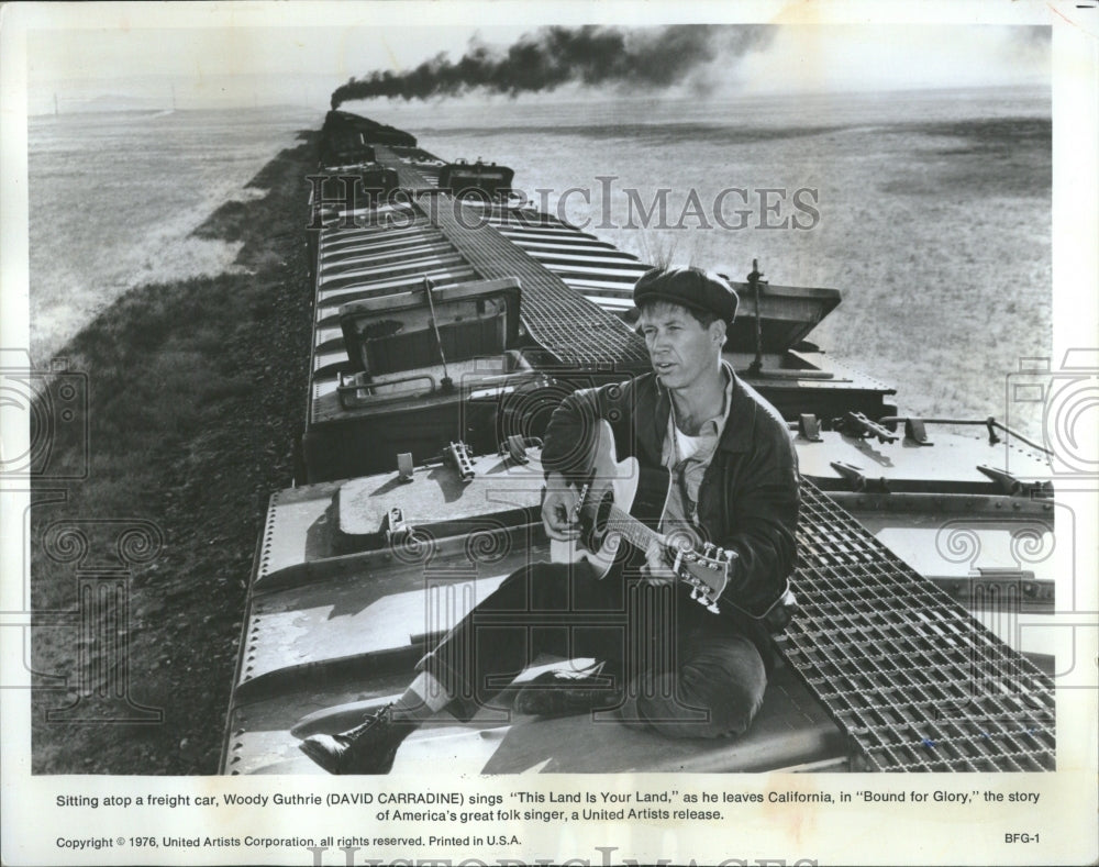1976 Woody Guthrie American Singer Folk - Historic Images