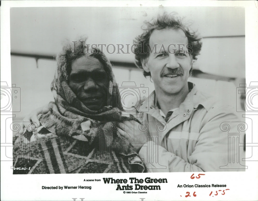 1985 Werner Herzog Director Roy Marika - Historic Images