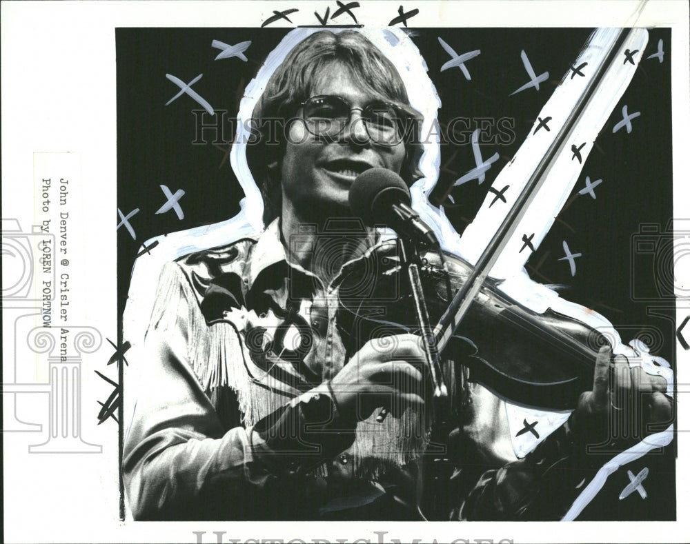 1980 John Deutschendorf American singer - Historic Images