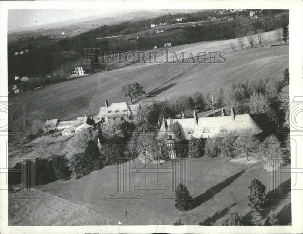 1937 Family HomeEstate Eugene Du Pont - Historic Images