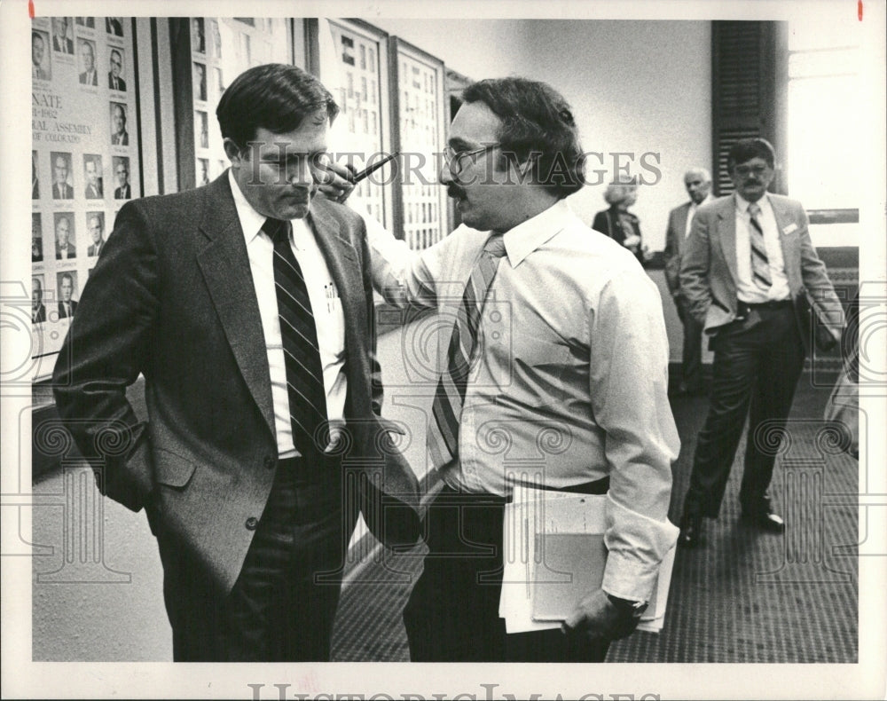 1986 James Rizzuto Steven Durham senator - Historic Images