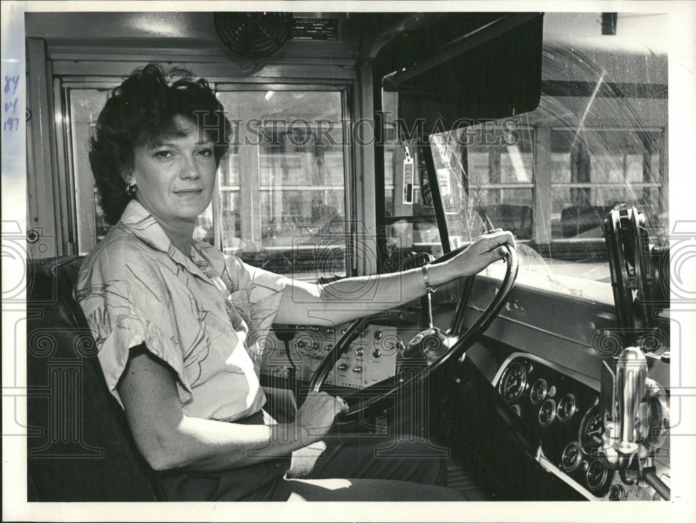 1987 Eastin, Sharrell Bus Driver - Historic Images