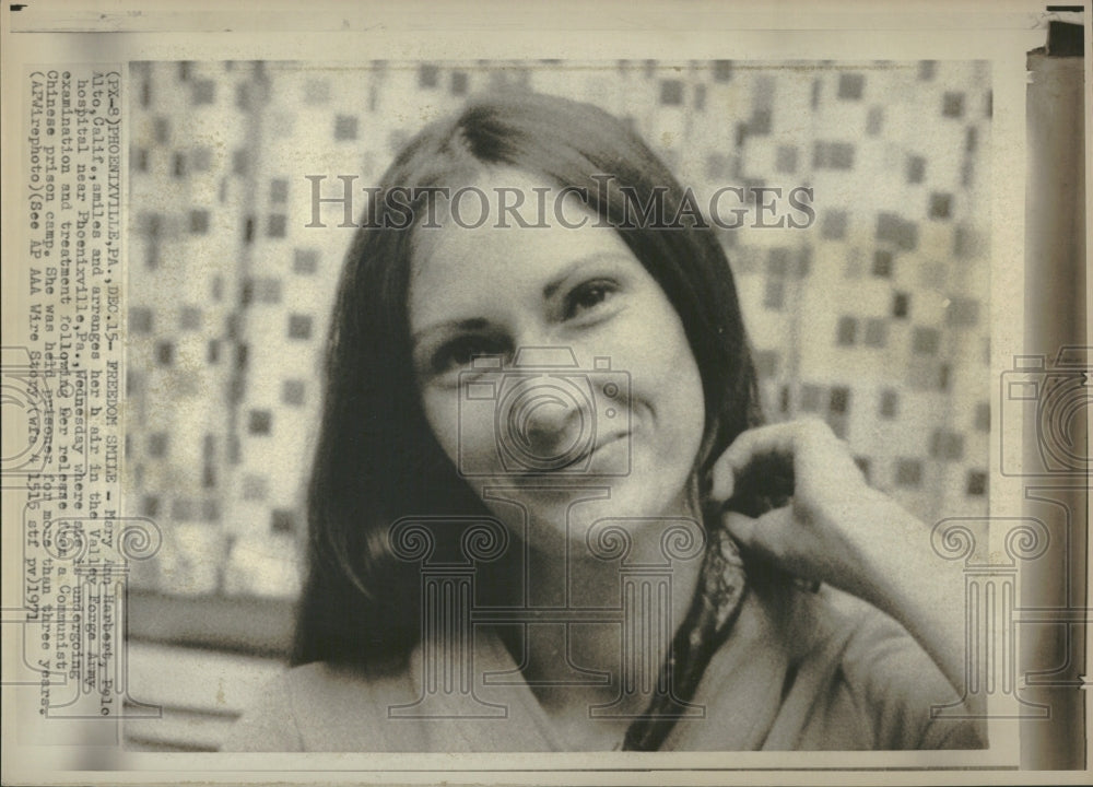 1971 Mary Ann Harbert Forge Army hospital - Historic Images