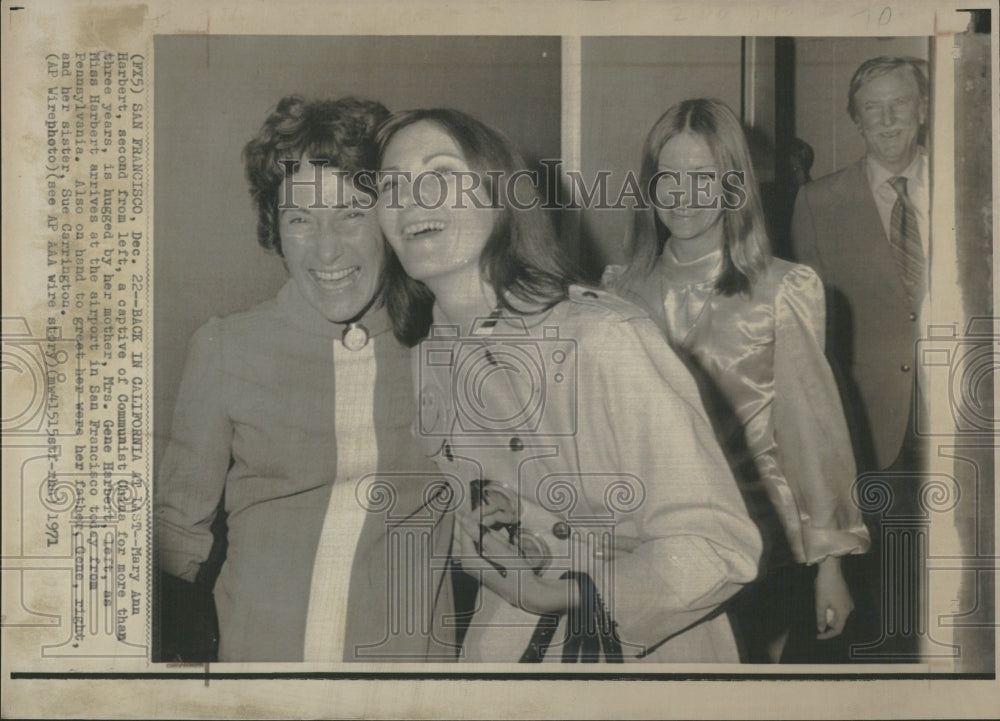 1971 Mary Ann Harbert arrives from China. - Historic Images