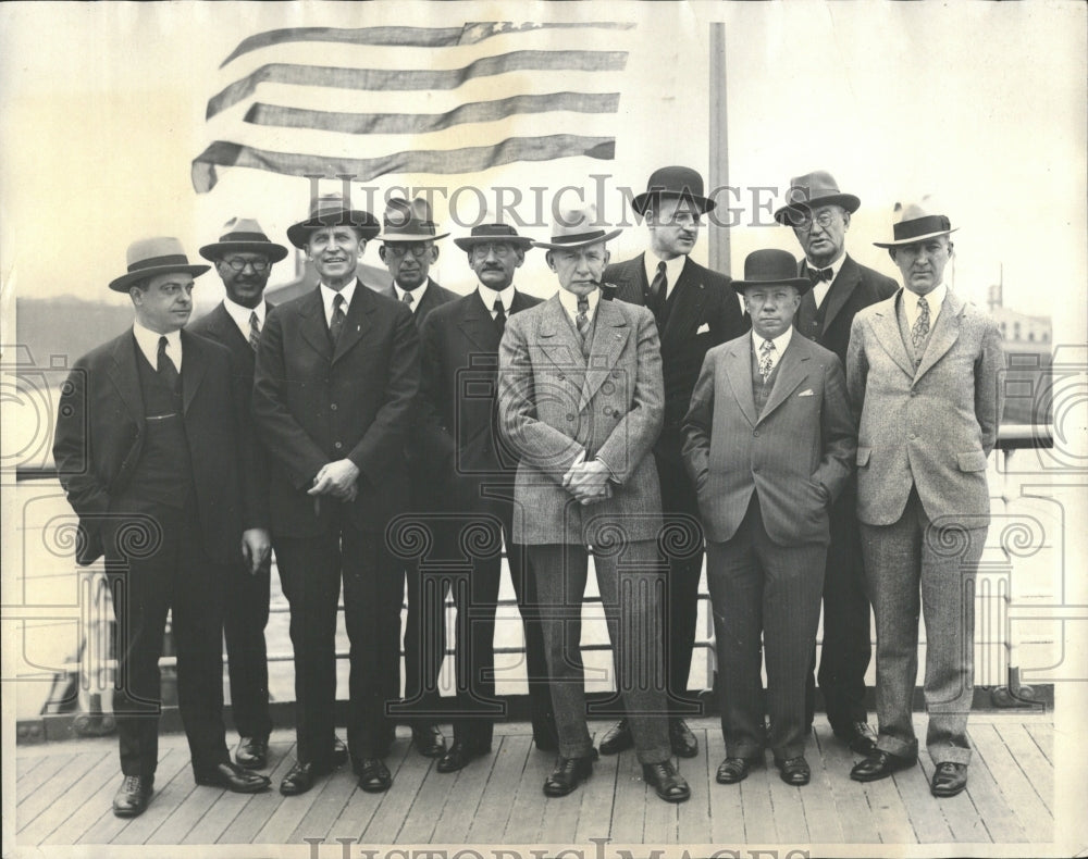 1929 Charles Gate Dawes NY Center Republic - Historic Images