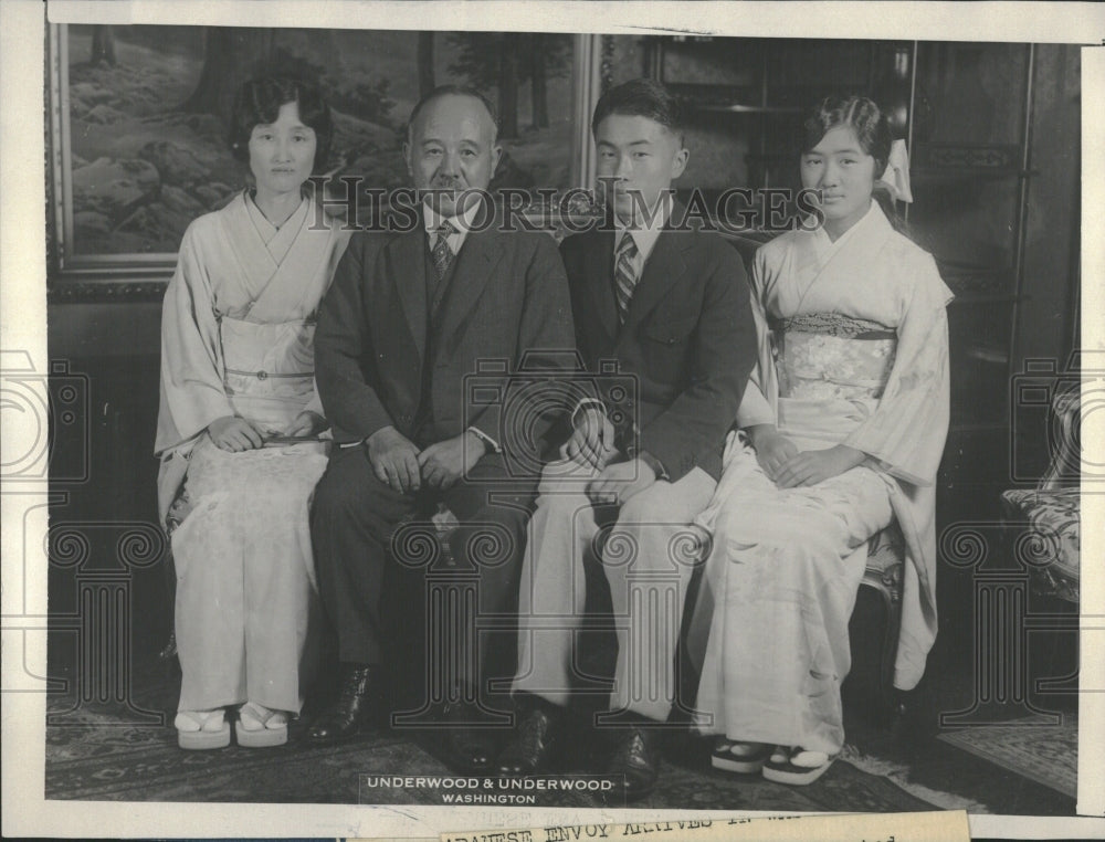 1928 Katsuji Japanese Ambassador Masaru - Historic Images