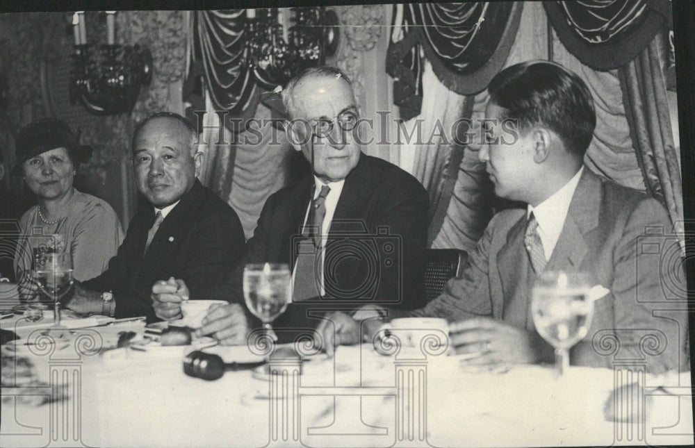 1933 Japanese Ambassador Japan Washington - Historic Images