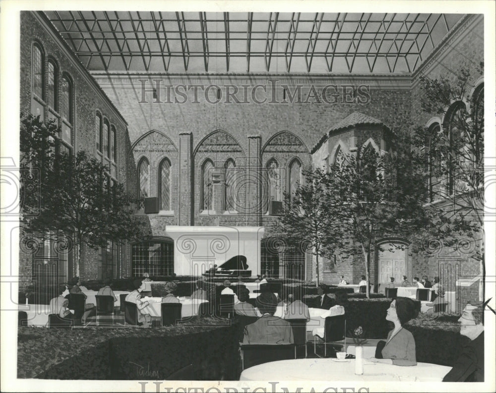 1979 Detroit Certo Kresge Court Institute - Historic Images