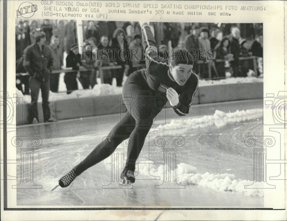 1973 Sheila Young World Skating Champion - Historic Images