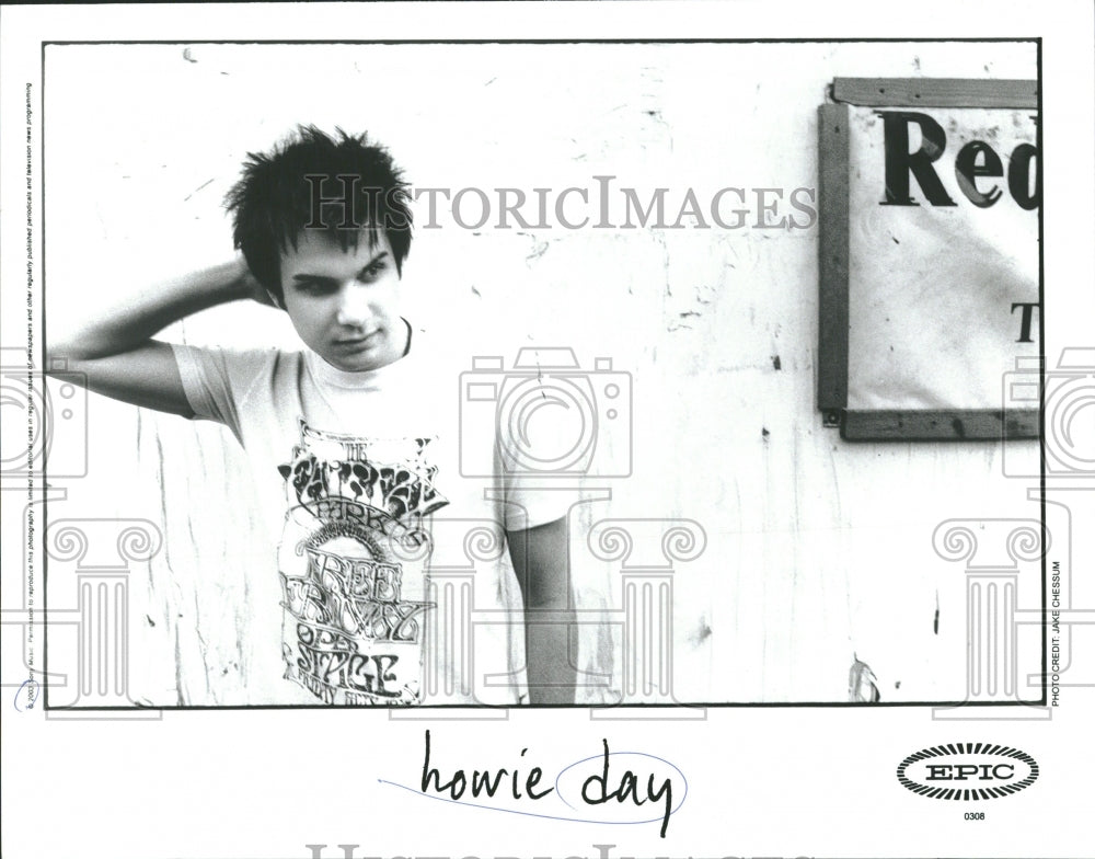 none Howard Kern Howie Day American Singer Songwriter - Historic Images