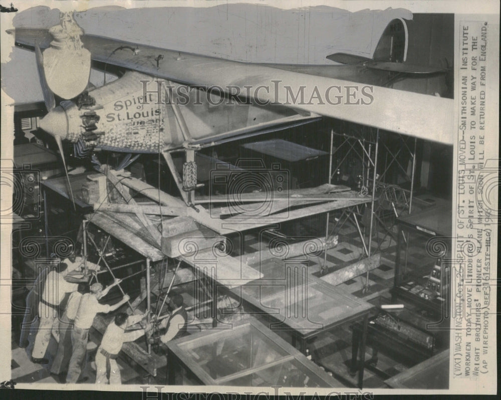 1948 Smithsonian Institution Brothers Plane - Historic Images