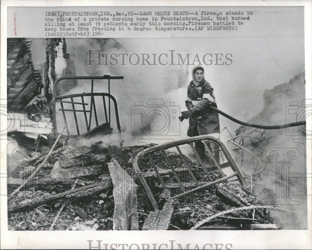 1964 Fire Accidents Disasters Indiana - Historic Images