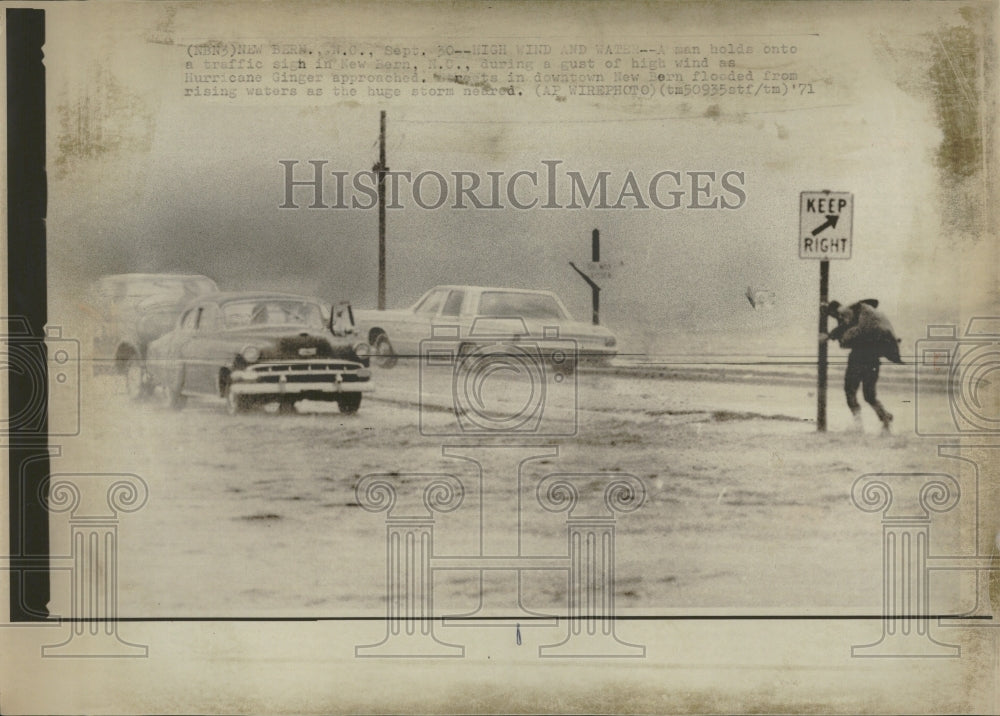 1971 Hurricanes Tropical Cyclones New Bern - Historic Images