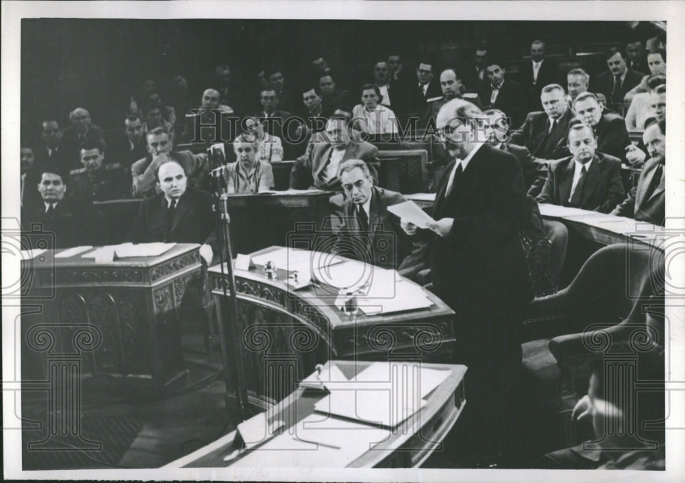 1953 Imre Nagy Hungarian Politician - Historic Images