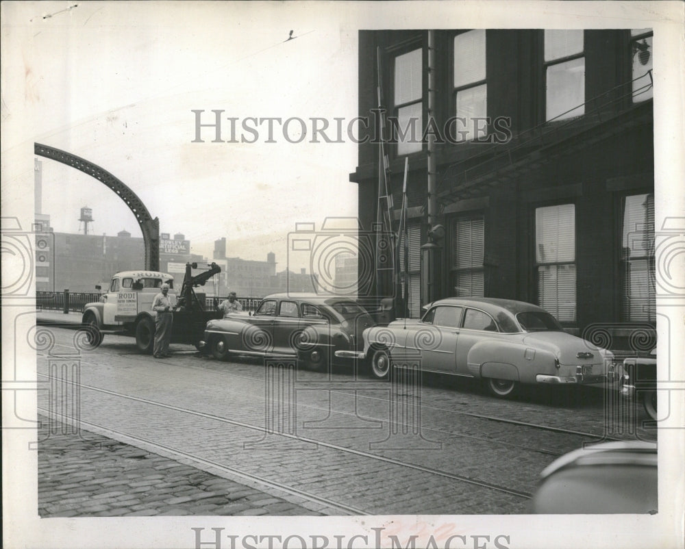 1952 Motorist Park Bridge Charles Marose - Historic Images