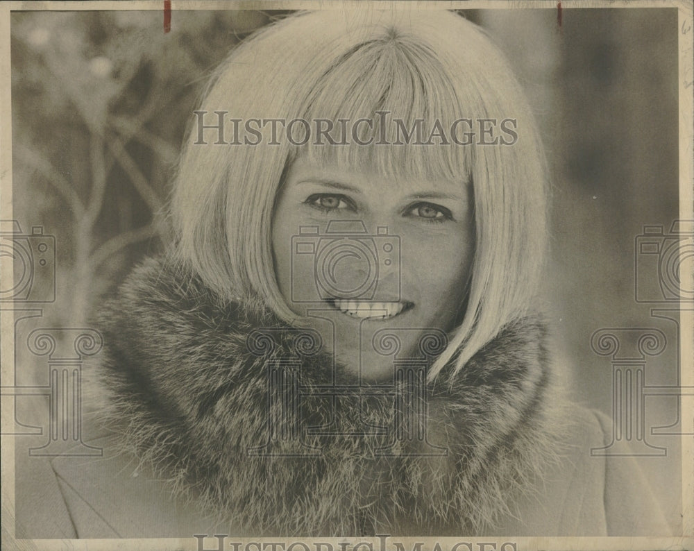 1968 Blonde Blue Erica Brunner Graz Aspen - Historic Images