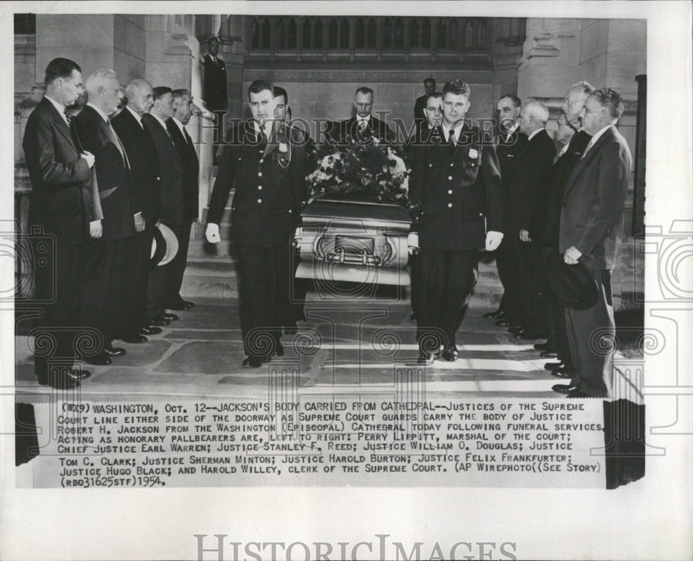 1954 Supreme Court PErry Lippitt Earl Hugo - Historic Images