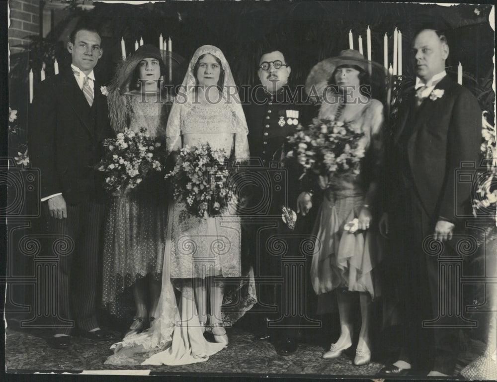 1928 Greek Diplomat Diamantopoulos Weds - Historic Images