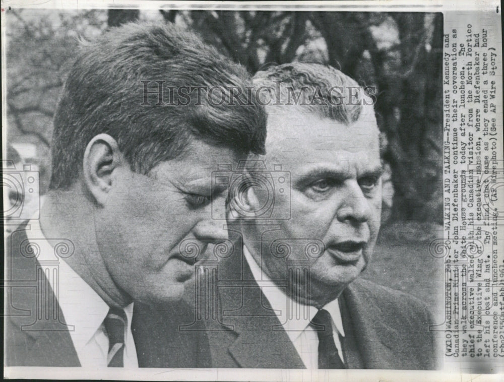 1976 President Prime Minister Diefenbaker - Historic Images