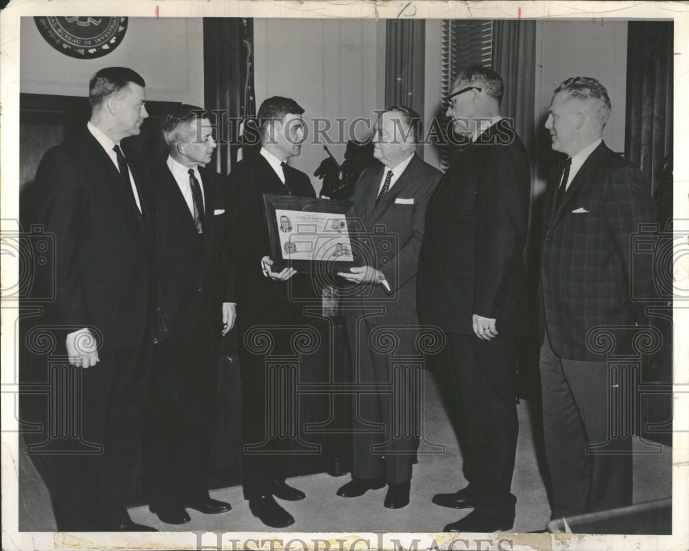 1964 J. Edgar Hoover Director FBI Honored - Historic Images