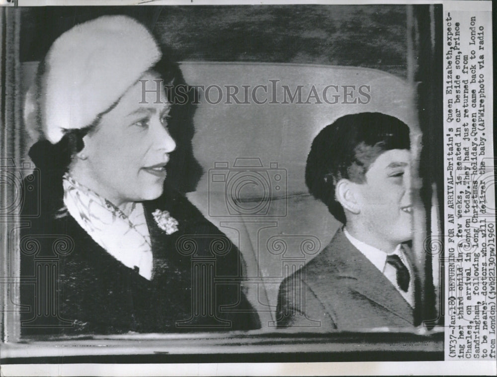 1960 Queen Elizabeth Expecting 3rd Child - Historic Images