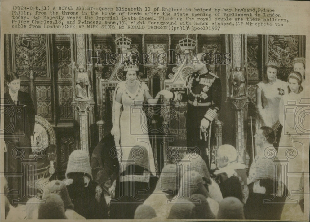 1967 Queen Elizabeth II of England - Historic Images