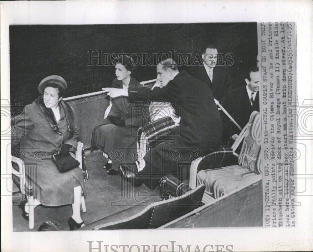 1951 Prince Philip and Princess Elizabeth - Historic Images