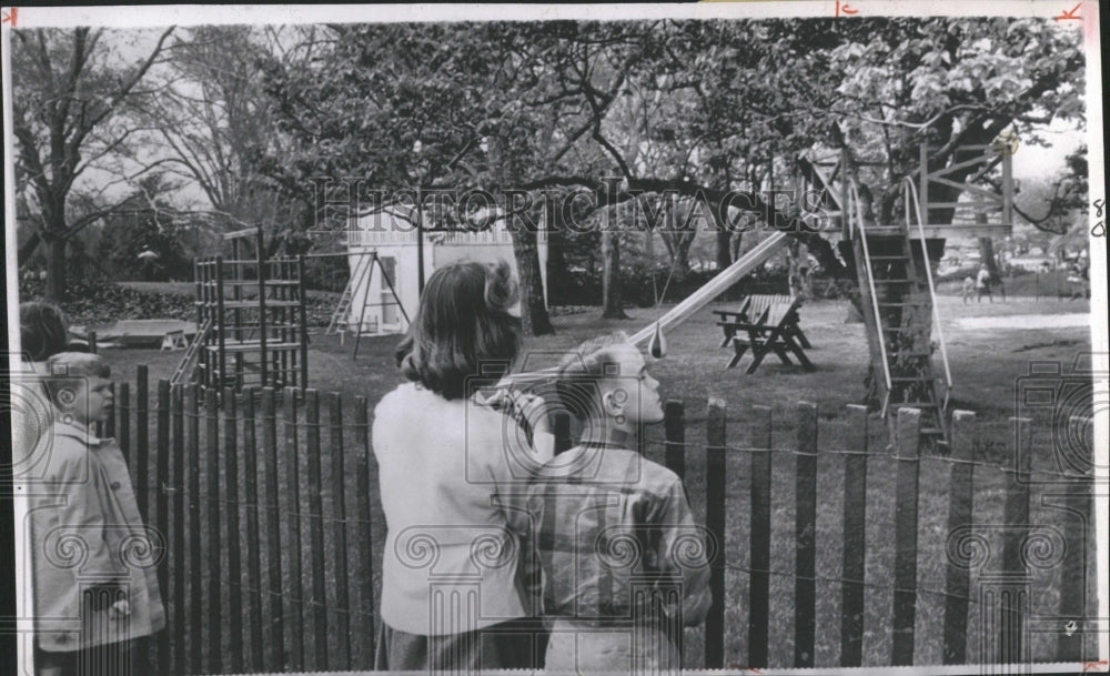 1962 Caroline Kennedy&#39;s Playground - Historic Images