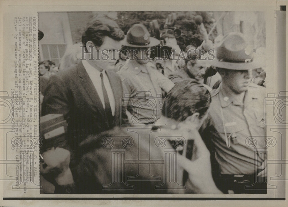 1969 Kennedy Suspended Sentence Kopechne - Historic Images