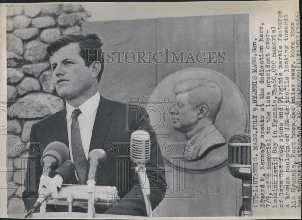 1966 Sen. Edward M. Kennedy - Historic Images