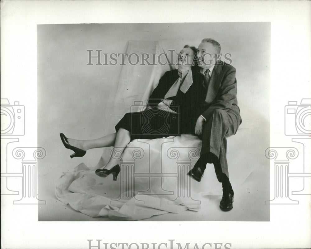 1956 Guthrie McClintic and Katherine Cornel - Historic Images