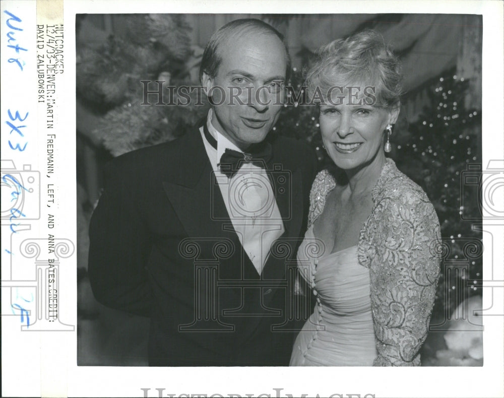 1993 Martin Fredmann and Anna Bates. - Historic Images