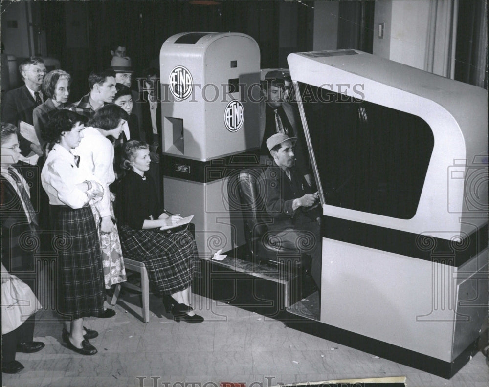 1952 The Roadometer, driving skill device - Historic Images