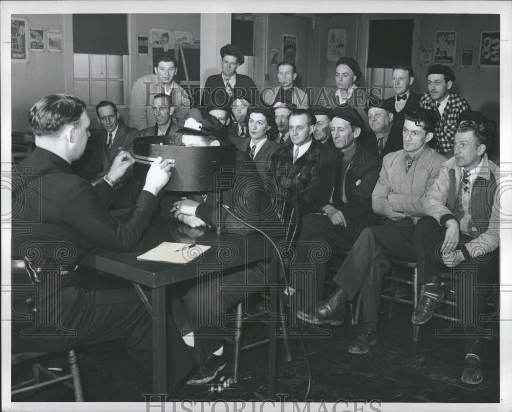 1948 Classroom shot Drivers Russell Miller - Historic Images