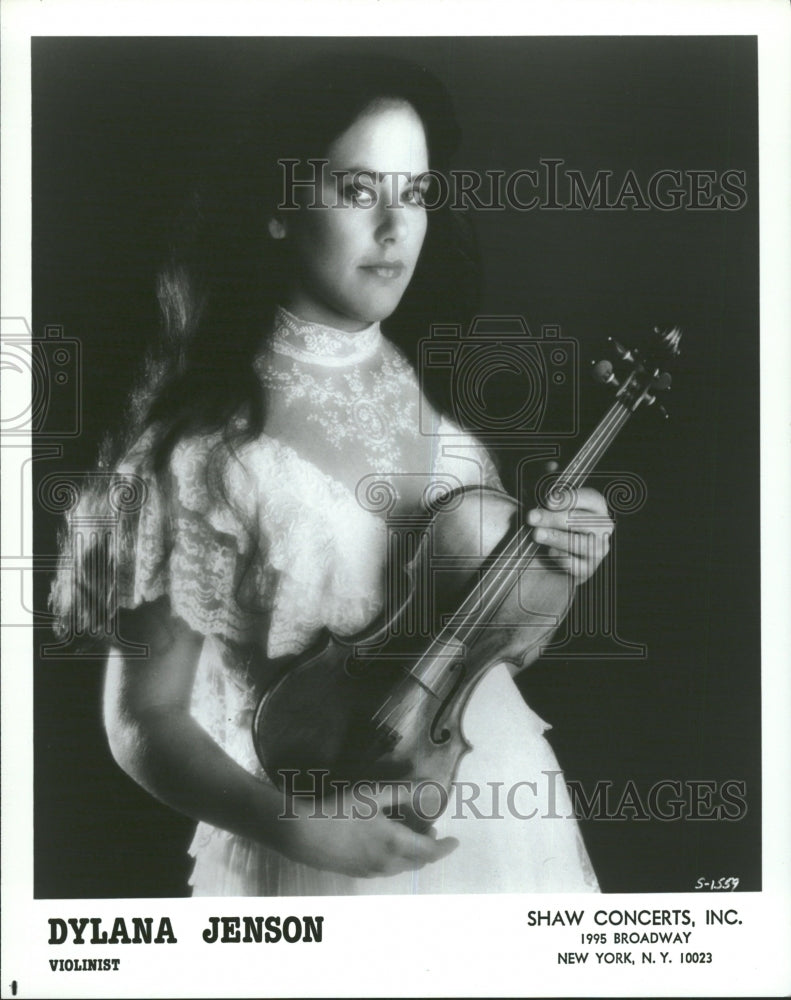 1984 Dylana Jenson, violinist - Historic Images