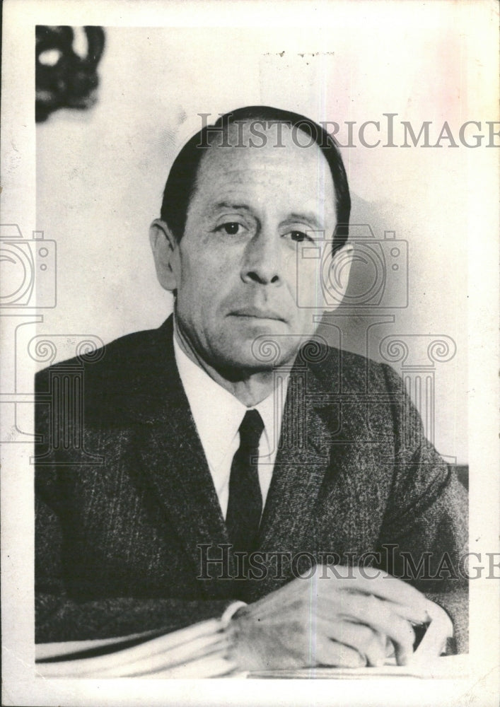 1973 Jobert Michel French Minister Foreign - Historic Images