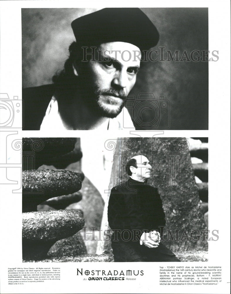 1994 Tchecky Karyo stars as Nostradamus - Historic Images